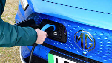 MG ZS EV - charging