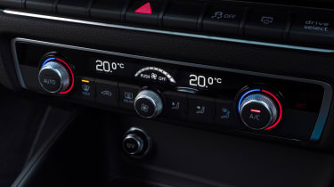 Audi A3 climate controls
