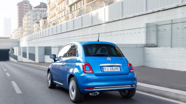 Fiat 500 Mirror special edition 2018 rear tracking