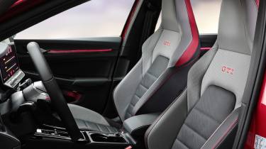 New Volkswagen Golf GTI front seats