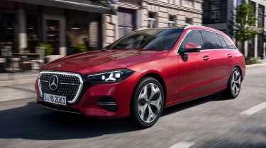 Mercedes C-Class Estate facelift - front action
