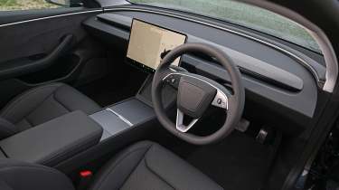 Tesla Model 3 - dashboard