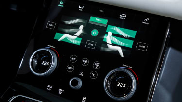 Range Rover Velar show - air-con