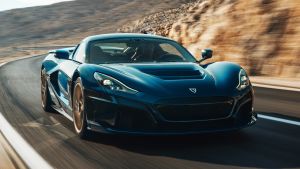 Rimac Nevera - front tracking
