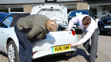 Long-term test review Mazda MX-5 - Lesley boot