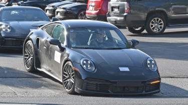 Porsche 911 Turbo S - front tracking - spies