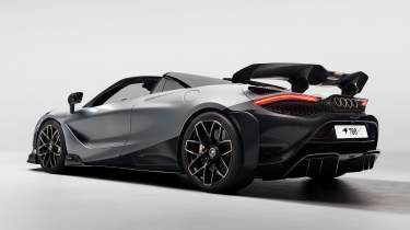 McLaren 788HS Spider - rear static