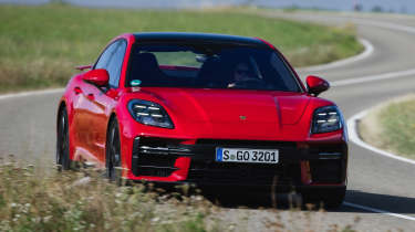 Porsche Panamera GTS - front cornering