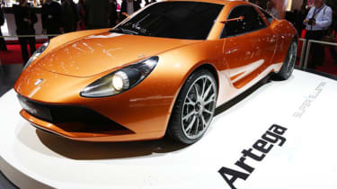 Artega Scalo Superelletra by Touring - Geneva front quarter