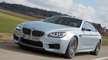 BMW M6 Gran Coupe front tracking