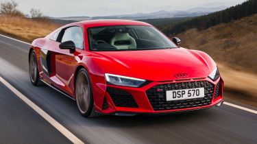 Audi R8 Performance RWD Edition - front tracking