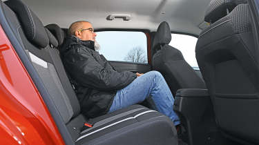 Vauxhall Frontera - rear seats