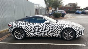 Jaguar F-Type Coupe profile