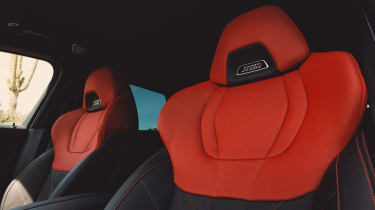 BMW XM Label Red - front seats