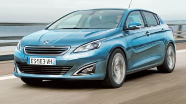 Peugeot 308 front tracking