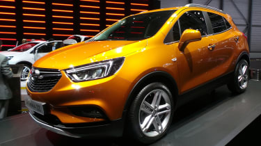 Vauxhall Mokka X Geneva - front three quarter