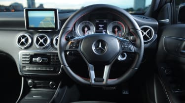Mercedes A220 CDI AMG Sport interior