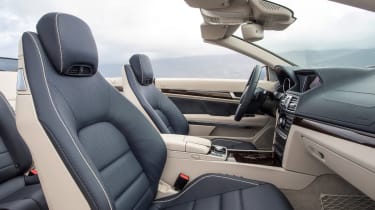 Mercedes E-Class Cabriolet interior