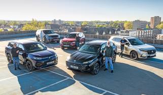 Top five PHEVs head to head - header with team
