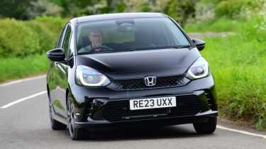 Honda Jazz - front cornering