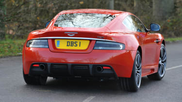 Aston Martin DBS Carbon Edition rear cornering