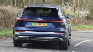 Audi e-tron S - rear cornering