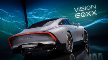 Mercedes Vision EQXX concept rear