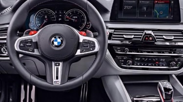 BMW M5 leaked - dash