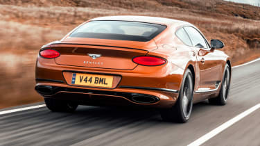 Bentley Continental GT Mulliner - rear tracking