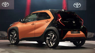 Toyota Aygo X - studio rear