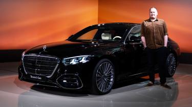 Ellis Hyde with the Mercedes S-Class facelift