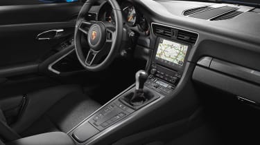 Porsche 911 GT3 Touring Frankfurt cabin