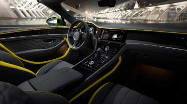 New Bentley Continental GTC Speed - dash