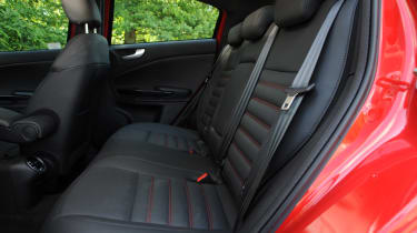 Alfa Romeo Giulietta rear seats