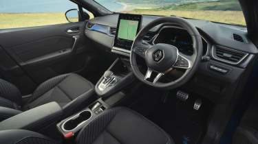 Renault Captur facelift UK - cabin