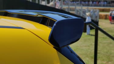 Mercedes-AMG A45 Goodwood FoS 2019 rear wing