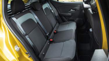 New Dacia Sandero Stepway - rear seats