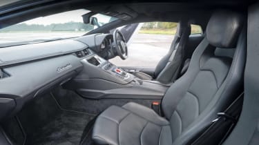 Lamborghini Aventador front seats