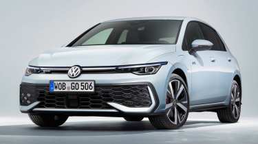 New Volkswagen Golf GTE front 3/4