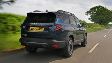 Dacia Bigster - rear tracking 
