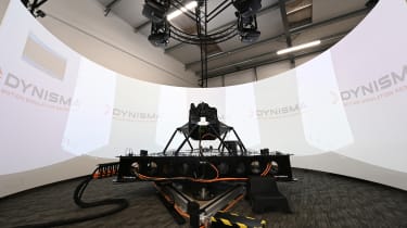 Dynisma driving simulator - rear