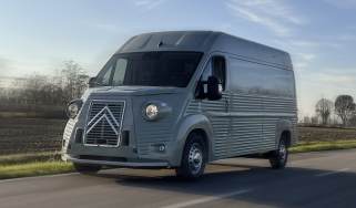 New Citroen Type H EV - front tracking