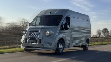 New Citroen Type H EV - front tracking 