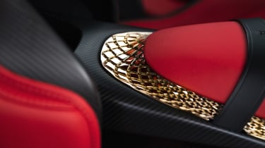 Aston Martin DBS GT Zagato - interior detail