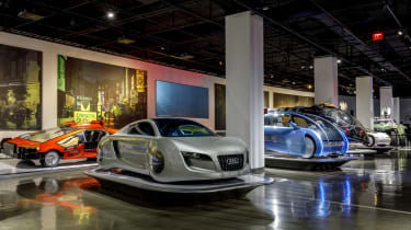 Petersen Automotive Museum  - exhibition floor