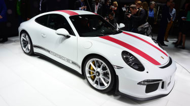 Porsche 911 R - Geneva show front