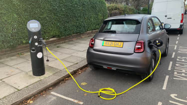 Fiat 500: long-term test review - rear charging