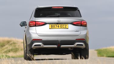 New MG ZS Hybrid+ - rear cornering 