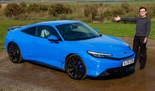 Tom Jervis with the Honda Prelude