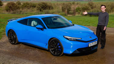 Tom Jervis with the Honda Prelude